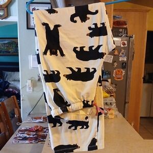 Little Blue House woman's bear pajama pants S